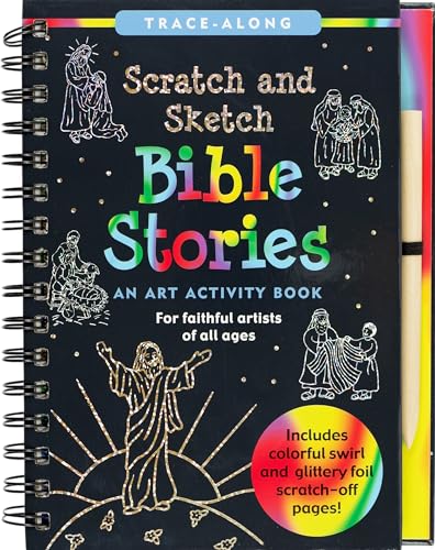 Stock image for Scratch &amp; Sketch Bible Stories (Trace Along) for sale by Blackwell's