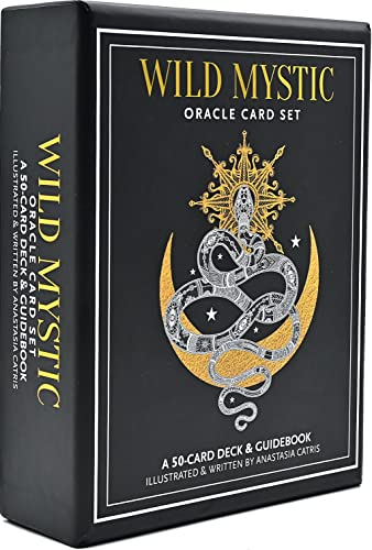 Stock image for Wild Mystic Oracle Card Deck: A 50-Card Deck and Guidebook for sale by HPB Inc.