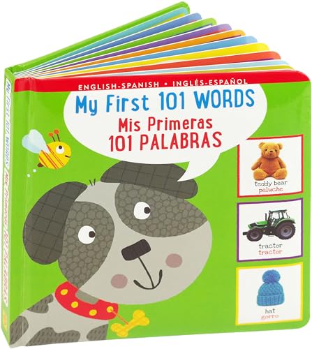 Imagen de archivo de My First 101 Words Bilingual Board Book (English/Spanish) (Padded) a la venta por ThriftBooks-Dallas