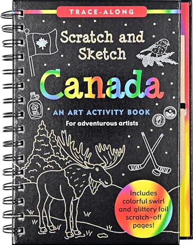 9781441339348: Scratch & Sketch Canada: An Art Activity Book for Adventurous Artists