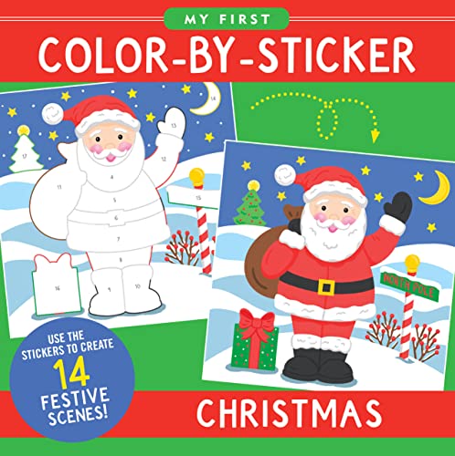 Beispielbild fr My First Color-by-Sticker Book - Christmas zum Verkauf von Lakeside Books