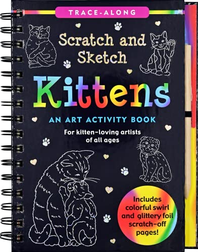 Beispielbild fr Scratch Sketch Kittens (Trace Along) zum Verkauf von Goodwill