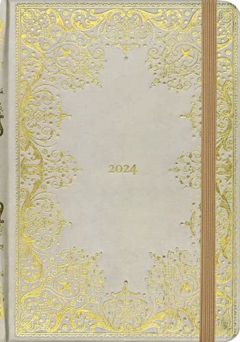 2024 Gilded Ivory Weekly Planner (16 months, Sept 2023 to Dec 2024)