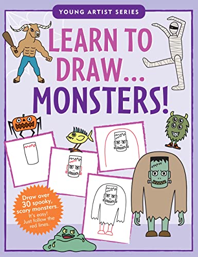 Stock image for Learn to Draw Monsters (Easy Step-By-Step Drawing Guide) for sale by ThriftBooks-Dallas