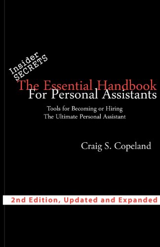 Imagen de archivo de The Essential Handbook For Personal Assistants: Tools For Becoming Or Hiring The Ultimate Personal Assistant a la venta por Wonder Book