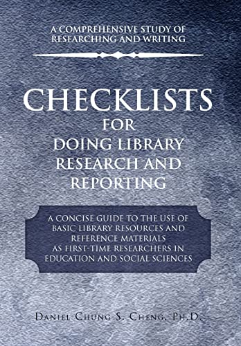 Imagen de archivo de Checklists for Doing Library Research and Reporting a la venta por Lucky's Textbooks