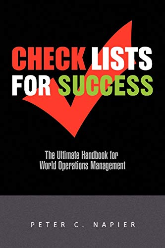 Imagen de archivo de Check Lists for Success a la venta por Lucky's Textbooks