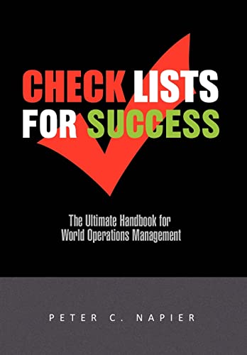 9781441592194: CHECK LISTS FOR SUCCESS