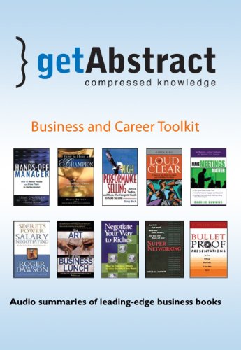 Business and Career Toolkit (Getabstract) (9781441733597) by [???]