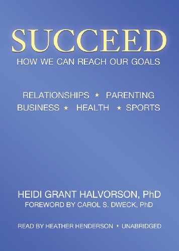Beispielbild fr Succeed: How We Can Reach Our Goals zum Verkauf von Revaluation Books