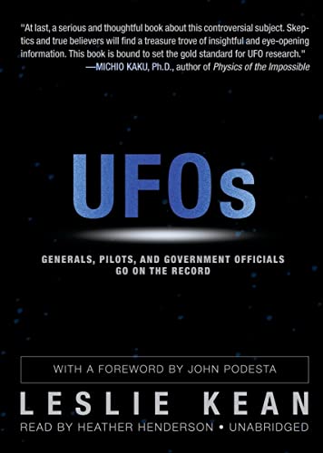 Imagen de archivo de UFOs: Generals, Pilots, and Government Officials Go on the Record a la venta por HPB-Ruby