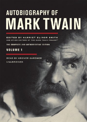 Beispielbild fr Autobiography of Mark Twain, Volume 1: The Complete and Authoritative Edition zum Verkauf von SecondSale