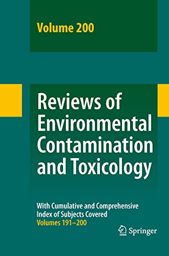 Stock image for Reviews Of Environmental Contamination And Toxicology, Volume 200 for sale by Basi6 International