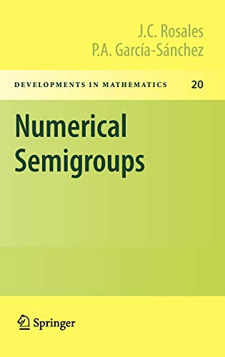 Beispielbild fr Numerical Semigroups (Developments in Mathematics, 20) zum Verkauf von GF Books, Inc.