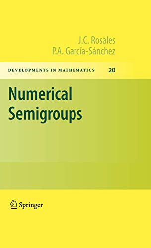 Stock image for Numerical Semigroups (Developments in Mathematics, 20) for sale by GF Books, Inc.