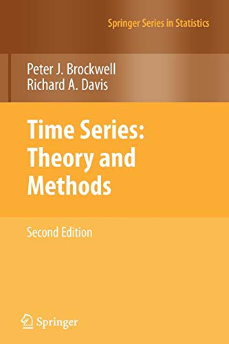 Beispielbild fr Time Series: Theory and Methods: Time Series: Theory and Methods (Springer Series in Statistics) zum Verkauf von BooksRun