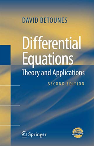 Stock image for Differential Equations: Theory and Applications for sale by Textbooks_Source