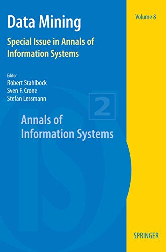 Beispielbild fr Data Mining : Special Issue in Annals of Information Systems zum Verkauf von Better World Books
