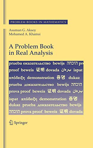 Stock image for A Problem Book in Real Analysis (Problem Books in Mathematics) for sale by BooksRun