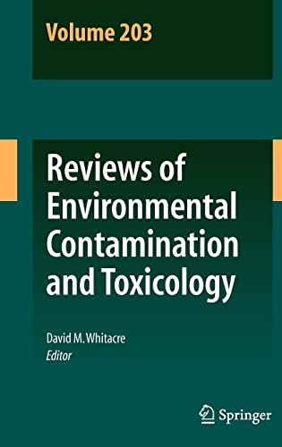 Stock image for Reviews of Environmental Contamination and Toxicology, Vol. 203. for sale by Gast & Hoyer GmbH