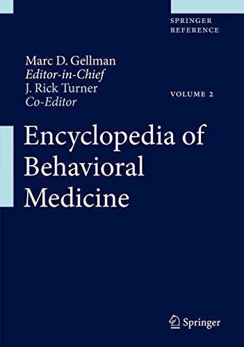 9781441913807: Encyclopedia of Behavioral Medicine