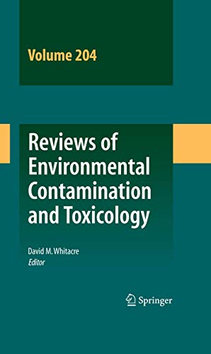 Stock image for Reviews Of Environmental Contamination And Toxicology, Volume 204 for sale by Basi6 International