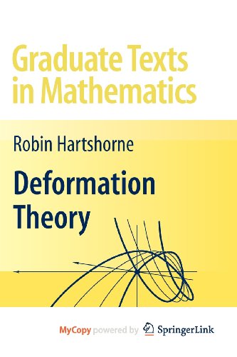 Deformation Theory (9781441916136) by Robin Hartshorne