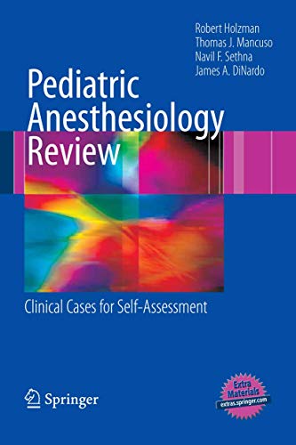 Stock image for Pediatric Anesthesiology Review: Clinical Cases for Self-Assessment for sale by HPB-Red