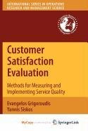 9781441916563: Customer Satisfaction Evaluation