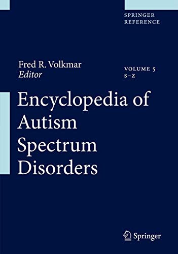 Imagen de archivo de Encyclopedia of Autism Spectrum Disorders:5 volume set a la venta por HPB-Red