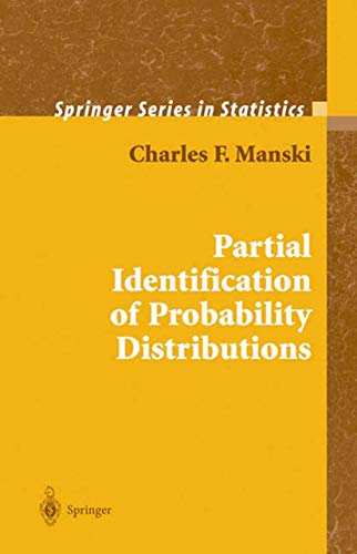 9781441918253: Partial Identification of Probability Distributions