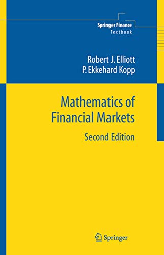 Stock image for Mathematics of Financial Markets (Springer Finance) for sale by Chiron Media