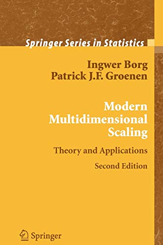 Stock image for Modern Multidimensional Scaling: Theory and Applications for sale by Revaluation Books