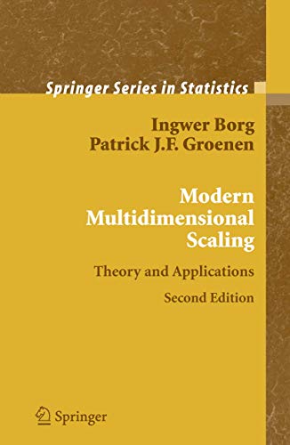 9781441920461: Modern Multidimensional Scaling: Theory and Applications (Springer Series in Statistics)