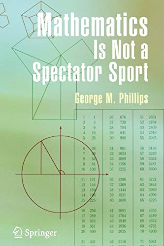 Beispielbild fr Mathematics Is Not a Spectator Sport zum Verkauf von Chiron Media