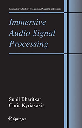 Stock image for Immersive Audio Signal Processing (Information Technology: Transmission, Processing and Storage) for sale by Mispah books