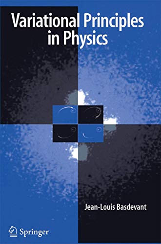 Imagen de archivo de Variational Principles in Physics a la venta por Revaluation Books