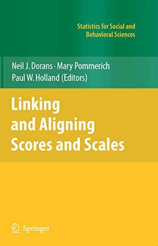 Stock image for Linking and Aligning Scores and Scales (Statistics for Social and Behavioral Sciences) for sale by HPB-Red