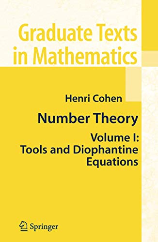 9781441923905: Number Theory: Volume I: Tools and Diophantine Equations