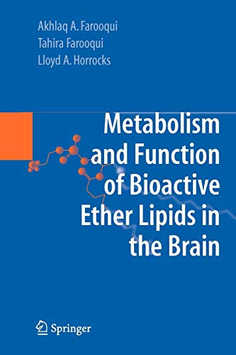 Stock image for Metabolism and Functions of Bioactive Ether Lipids in the Brain for sale by Lucky's Textbooks