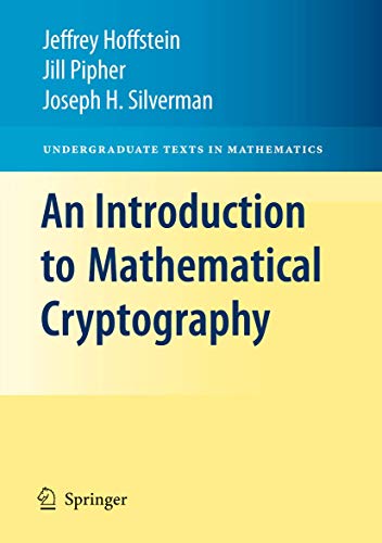 9781441926746: An Introduction to Mathematical Cryptography (Undergraduate Texts in Mathematics)
