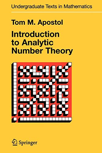 9781441928054: Introduction to Analytic Number Theory (Undergraduate Texts in Mathematics)