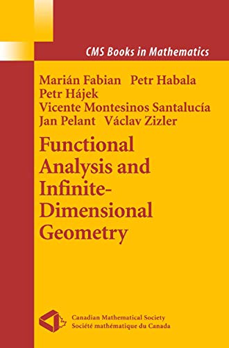 9781441929129: Functional Analysis and Infinite-Dimensional Geometry (CMS Books in Mathematics)