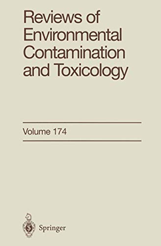 9781441929686: Reviews of Environmental Contamination and Toxicology 174: Continuation of Residue Reviews