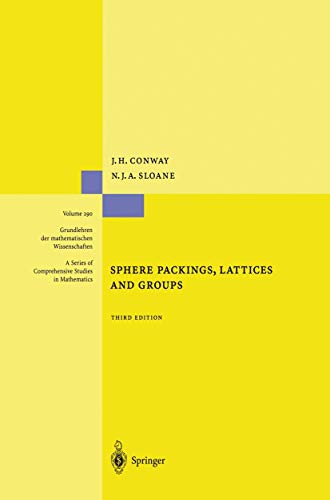 9781441931344: "Sphere Packings, Lattices and Groups": 290