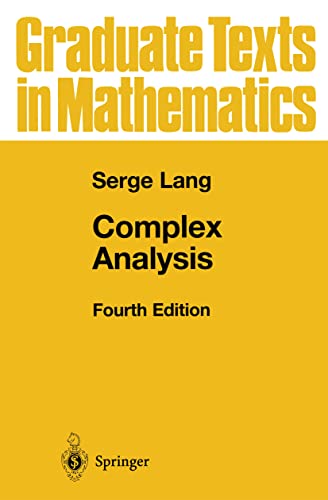 9781441931351: Complex Analysis: 103 (Graduate Texts in Mathematics)