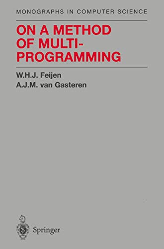 9781441931795: On a Method of Multiprogramming (Monographs in Computer Science)