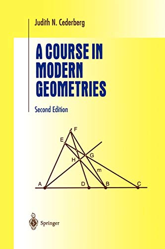 Stock image for A Course in Modern Geometries (Undergraduate Texts in Mathematics) for sale by Textbooks_Source