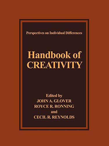 Imagen de archivo de Handbook of Creativity a la venta por Ammareal