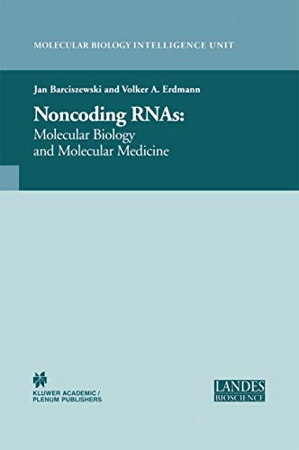 Stock image for Non-Coding RNAs: Molecular Biology and Molecular Medicine for sale by dsmbooks